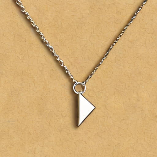 Kendra Scott Megaphone Necklace Silver