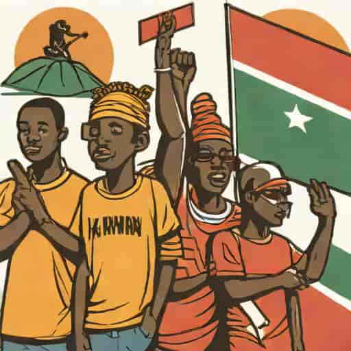 Kenyan Youths Protest