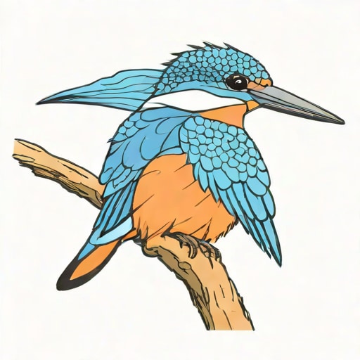 Kingfisher Is A Flightless Bird