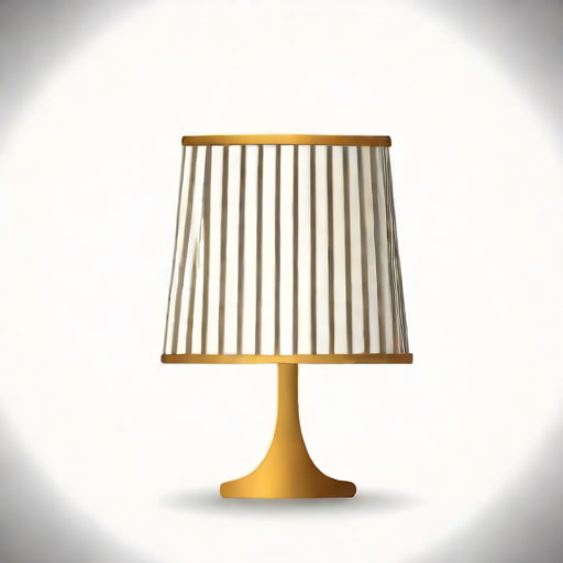 Knife Pleated Lampshade