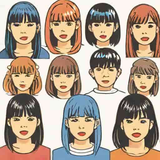 Kpop Idols With Choppy Bangs