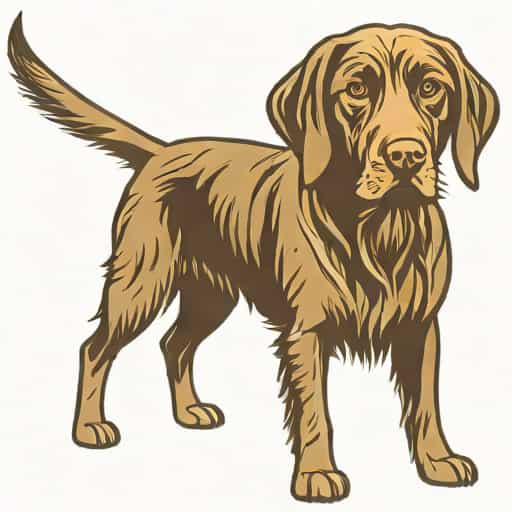 Labrador X Wirehaired Pointer