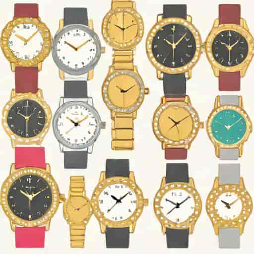 Ladies Glitzy Watches