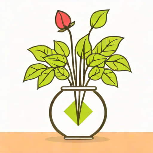 Large Hydroponic Vase