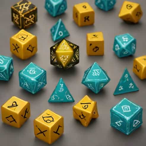 Large Polyhedral Dice Set