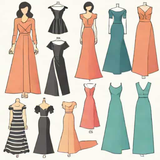Latest Material Gown Styles For Ladies