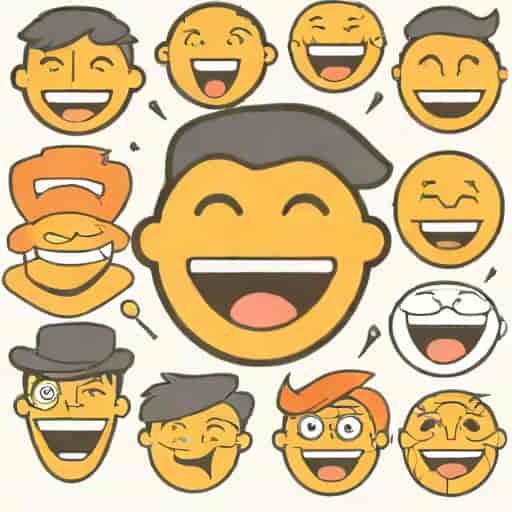 Laughing Crazily Synonym
