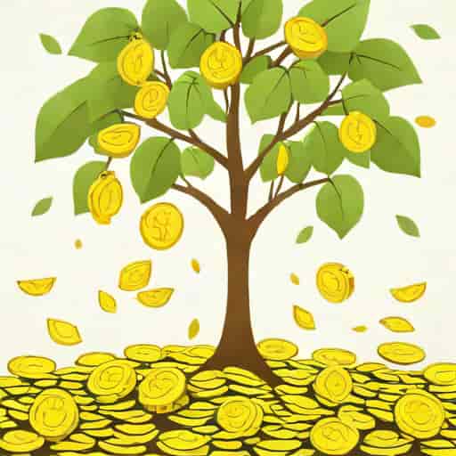 Leaves Dropping On Money Tree