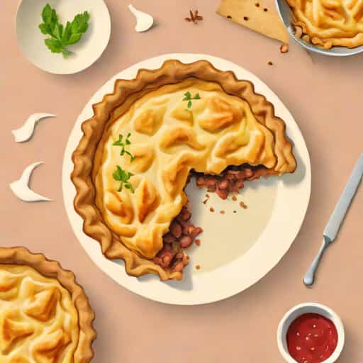 Leftover Lamb Pie With Shortcrust Pastry