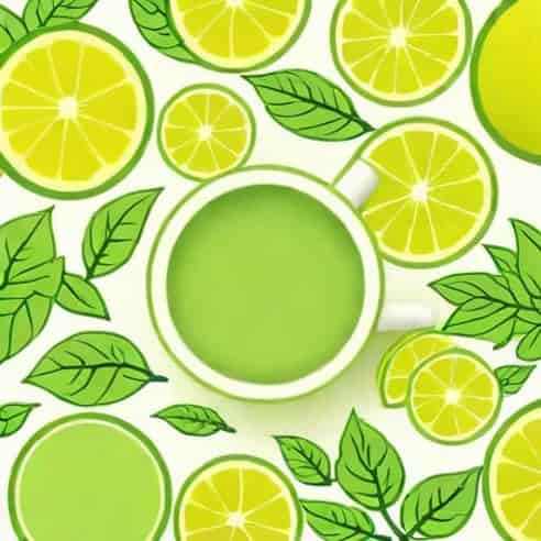 Lemon Glutinous Green Tea