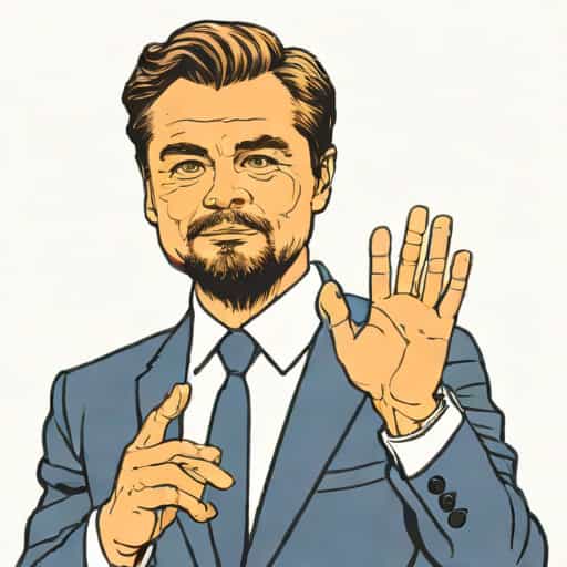 Leonardo Dicaprio Clapping Gif