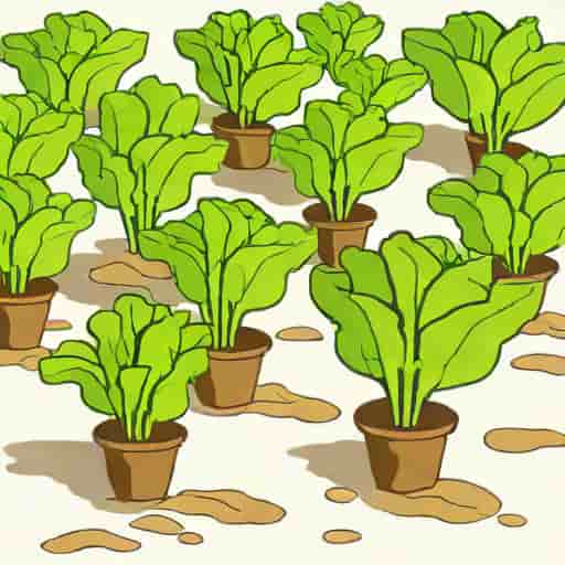 Lettuce Seedlings Leggy