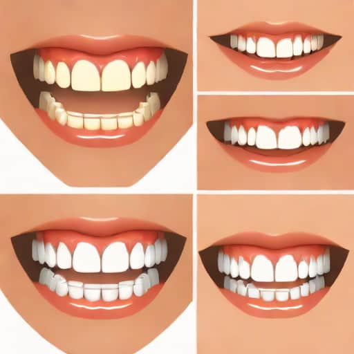 Lingual Braces Overbite Before And After