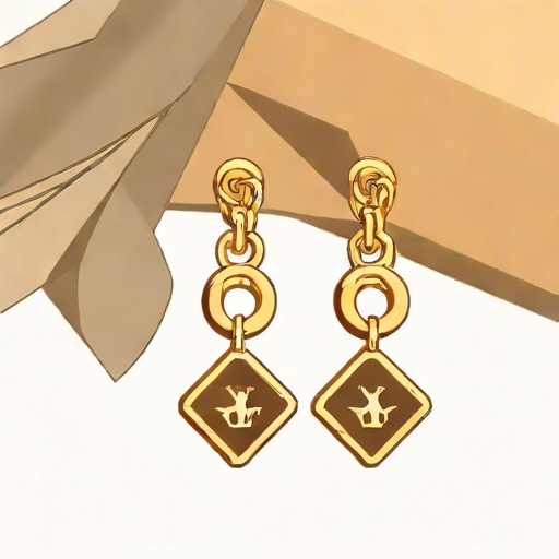 Louis Vuitton Dangle Earrings