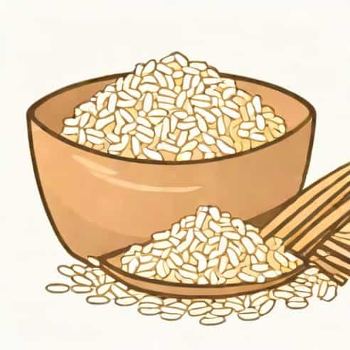 Make Rice Less Starchy