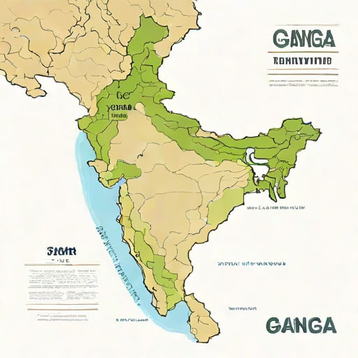 Map Of Ganga Brahmaputra Basin