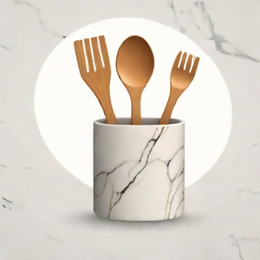 Marble Utensil Holder