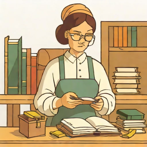 Maude The Bookbinder Of Jericho