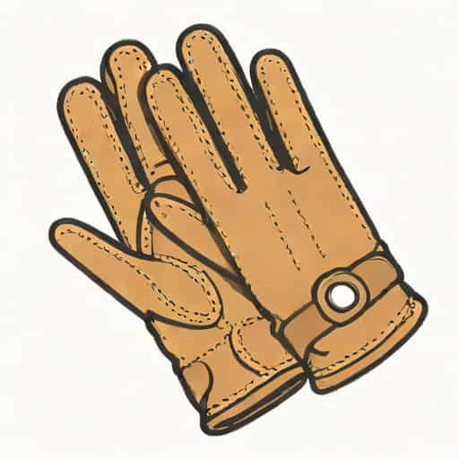 Mens Deerskin Leather Gloves