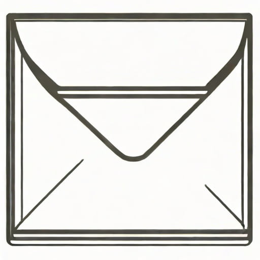 Metered Stamped Window Mailing Envelope