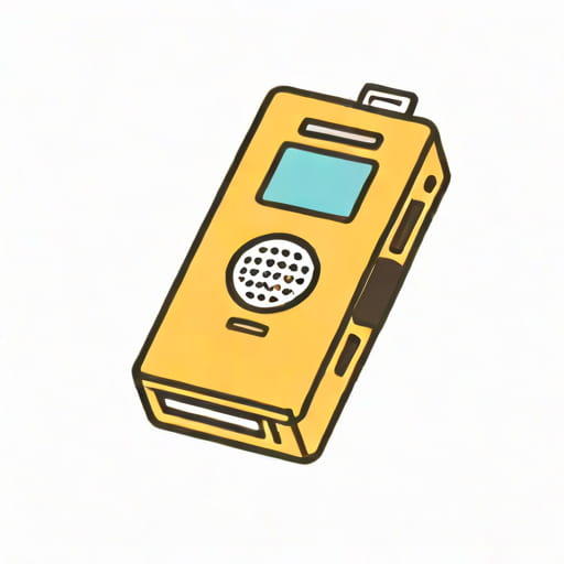 Mini Cassette Dictaphone
