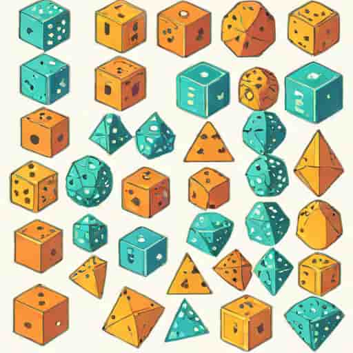 Mini Polyhedral Dice Set