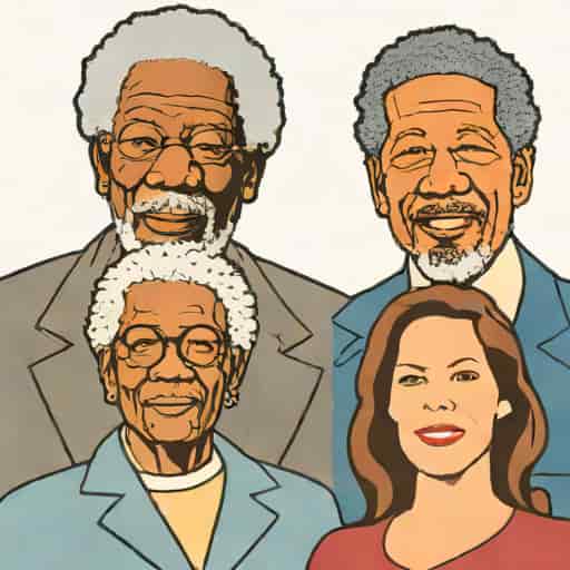 Morgan Freeman Marcia Harden