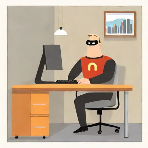 Mr Incredible Cubicle