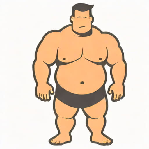 Muscular Overweight Body Type