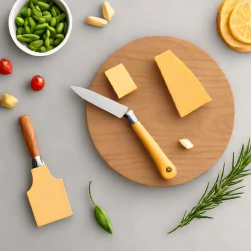 Nambe Swoop Cheese Board With Knife
