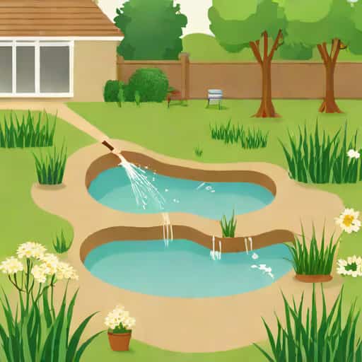 New Build Garden Waterlogged