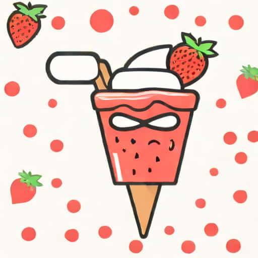 Ninja Creami Strawberry Ice Cream