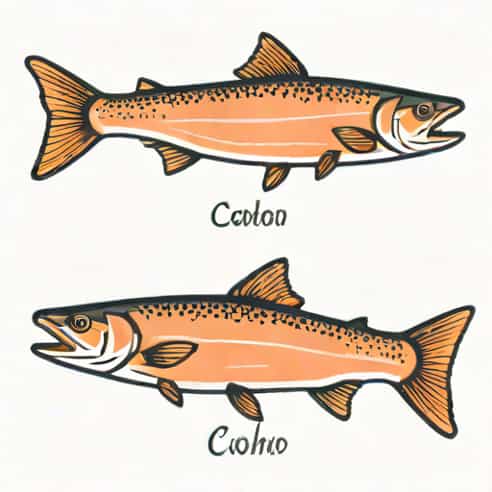 Norwegian Vs Coho Salmon