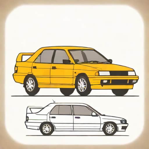 Old Mitsubishi Lancer