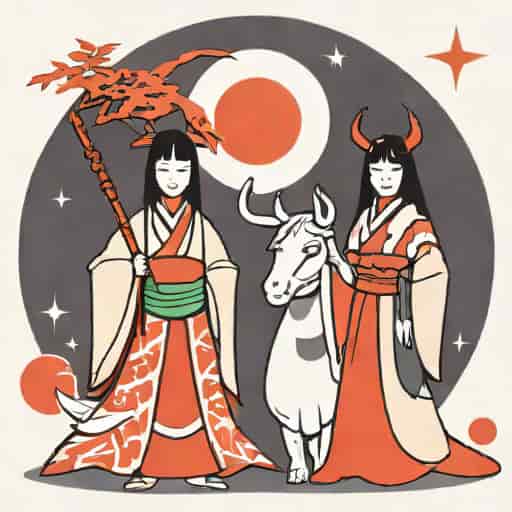 Onmyoji Izanami And Amaterasu