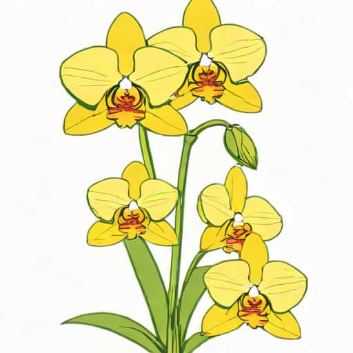 Orchid Stem Turning Yellow