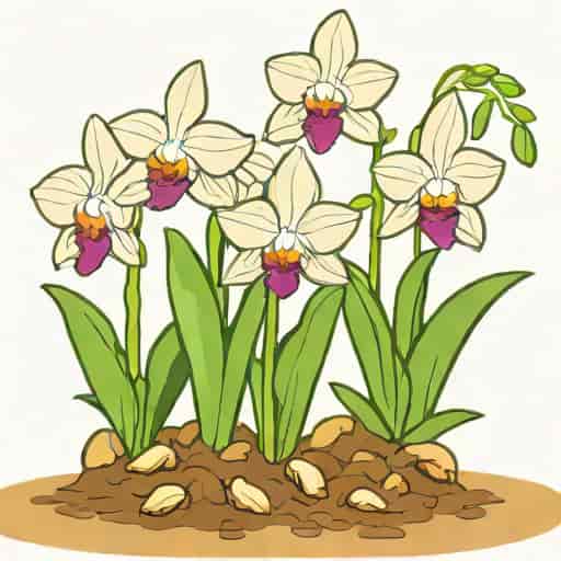Orchid Tubers Grubbed Out Of The Ground