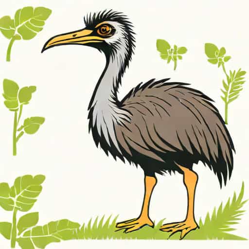 Ostrich Emu Rhea Kiwi And Cassowary
