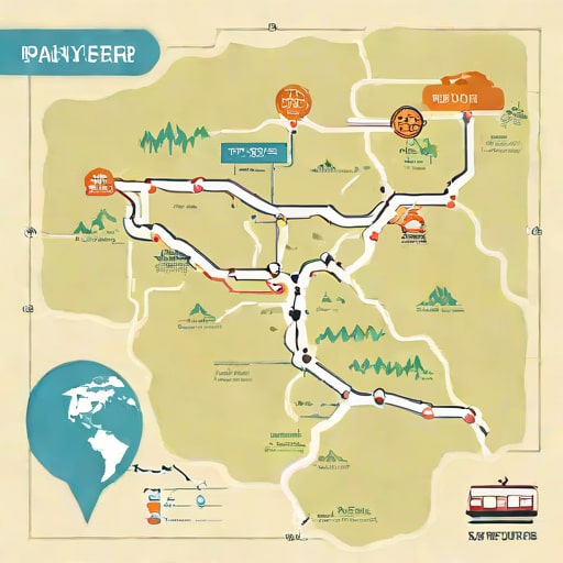 Peak Sightseer Bus Route Map