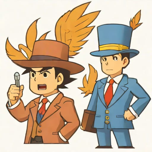 Phoenix Wright Vs Professor Layton