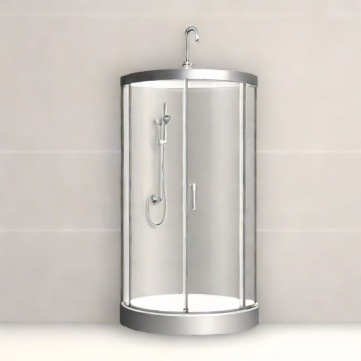 Quarter Circle Shower Cubicle