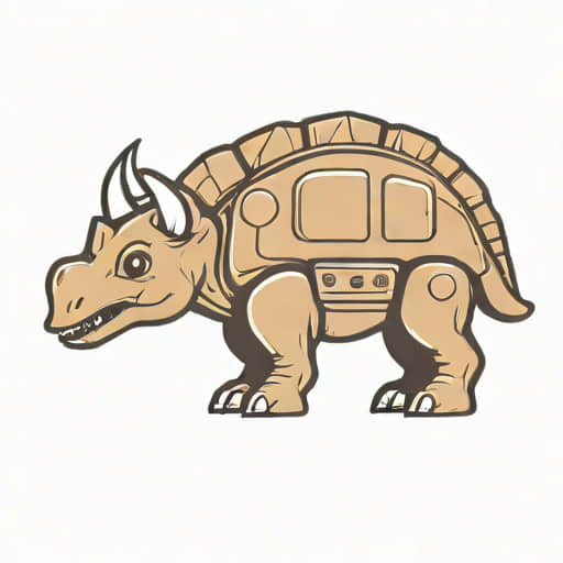 Remote Control Triceratops