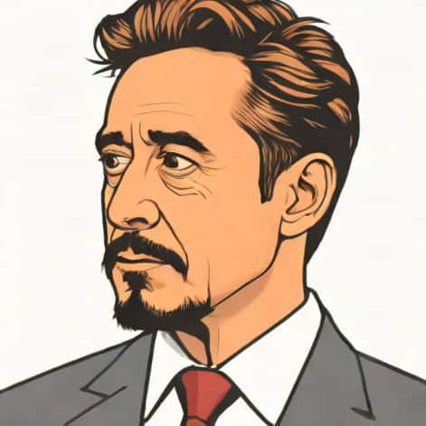 Robert Downey Jr Bald