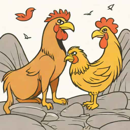 Rock A Doodle Chanticleer And Goldie