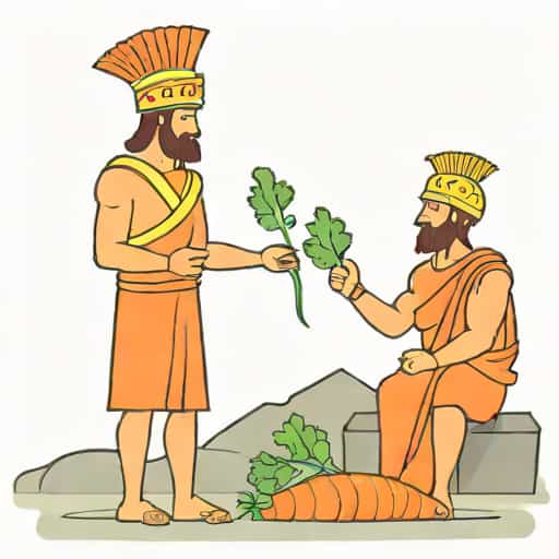 Romans Humiliating Defeat Carrot
