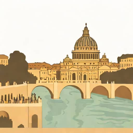 Rome Was Located Along The Tiber River
