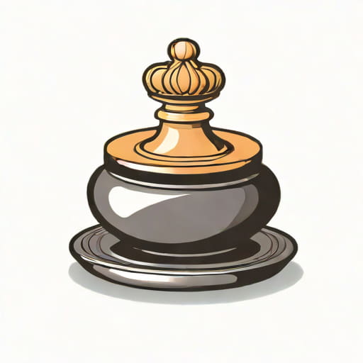 Royal Copenhagen Inkwell