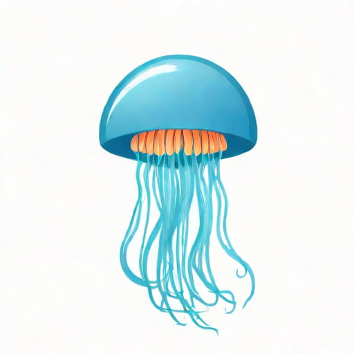 Small Bluebottle Jellyfish