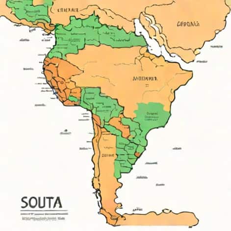 South America Political Map