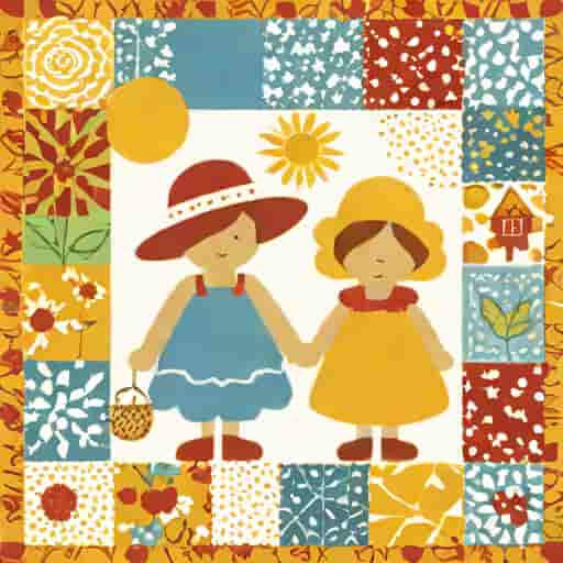 Sunbonnet Sue And Overall Sam Quilt